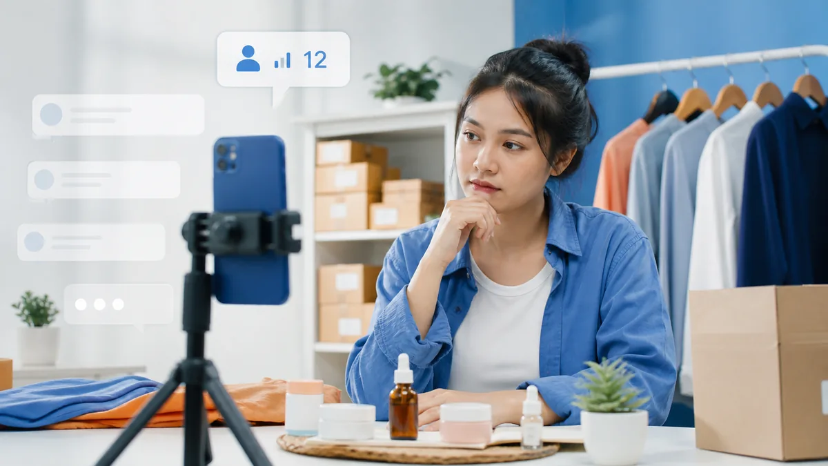 Online seller mengevaluasi penyebab viewers livestream rendah